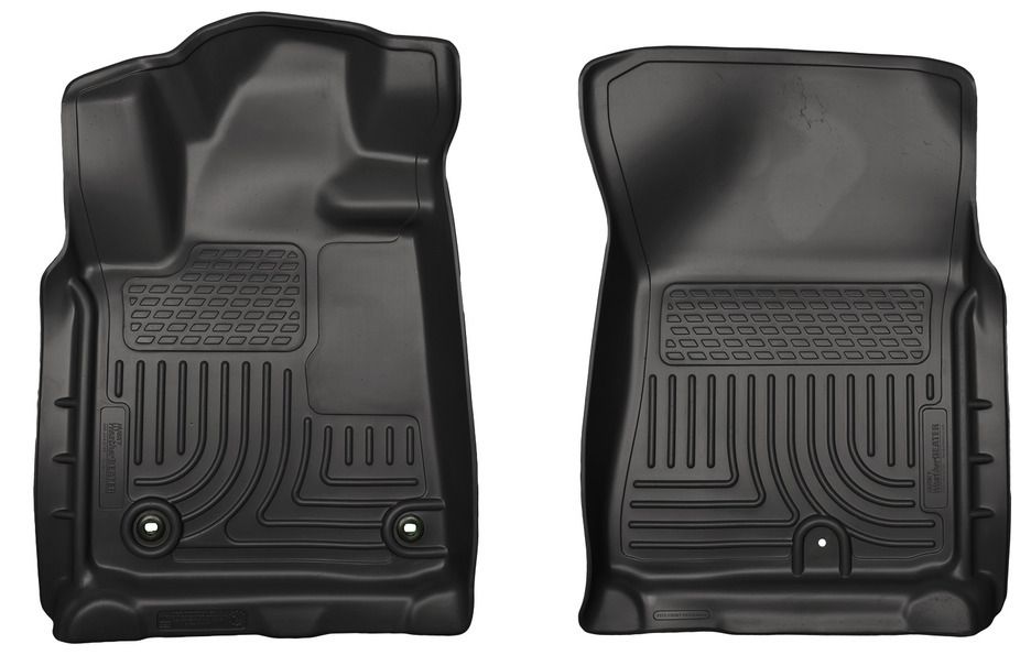 Husky Liners - Husky Liners Floor Liners Front 12-15 Toyoto Tundra WeatherBeater-Black 18561