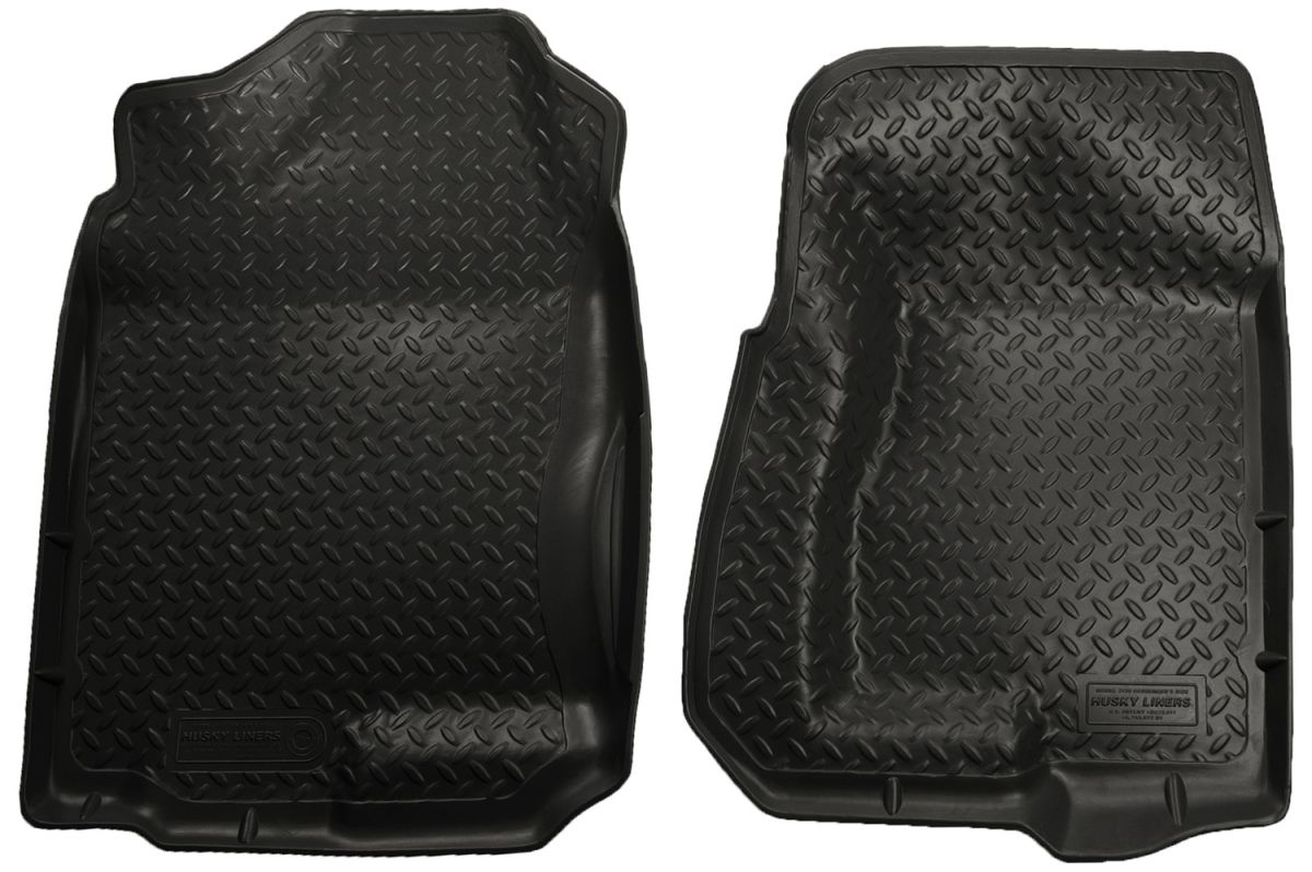 Husky Liners - Husky Liners Floor Liners Front 99-07 Cadillac/Chevy/GMC Classic Style-Black 31301