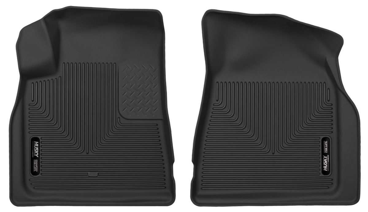 Husky Liners - Husky Liners Floor Liners Front 07-15 Enclave/Traverse/Acadia X-Act Contour-Black 53141