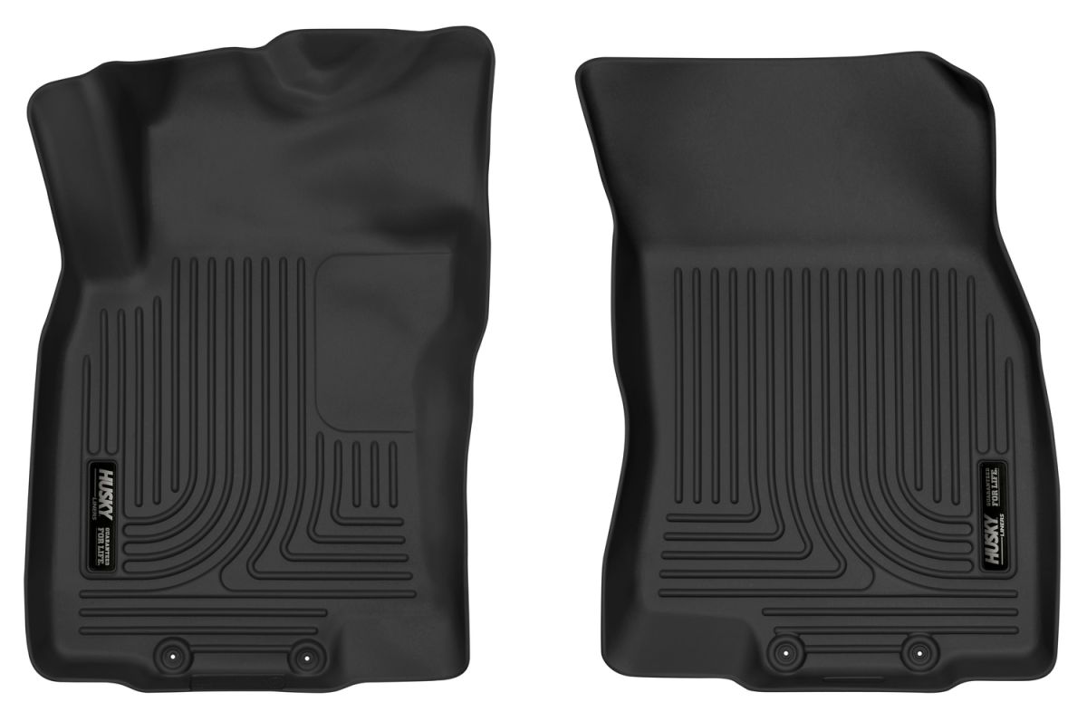 Husky Liners - Husky Liners 14-18 Nissan Rogue, 14-15 Nissan X-TRAIL Front Floor Liners Black 52151