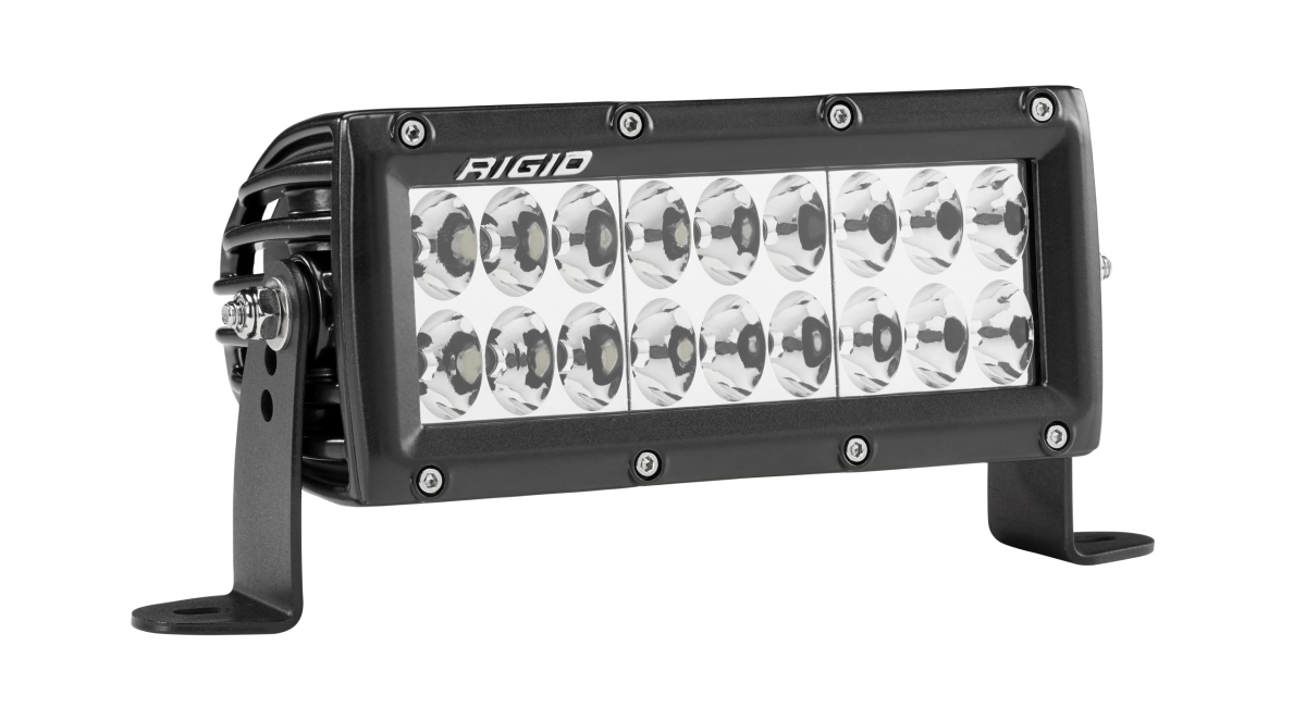 Rigid Industries - Rigid Industries 6 Inch Driving Light Black Housing E-Series Pro 175613