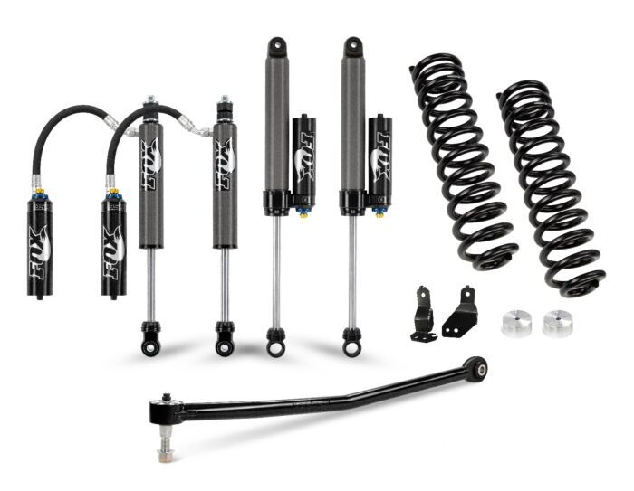 Cognito Motorsports Truck - Cognito Motorsports Truck 2-Inch Elite Leveling Kit With Fox FSRR 2.5 Shocks for 17-19 Ford F250/F350 4WD 220-P0948