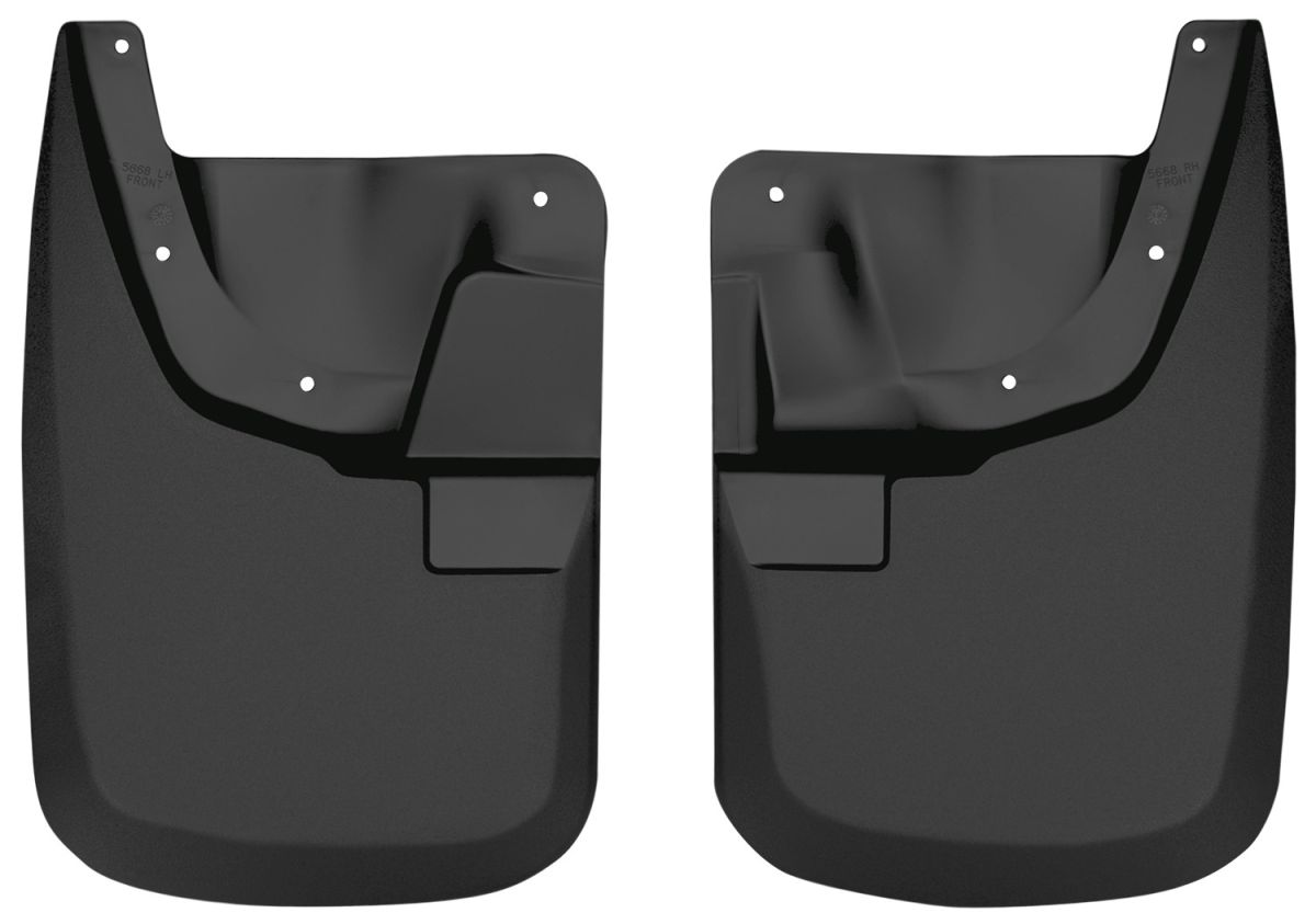Husky Liners - Husky Liners Mud Flaps Front 11-16 F-250,350,450 Super Duty Single Rear Wheels No Fender Flares 56681