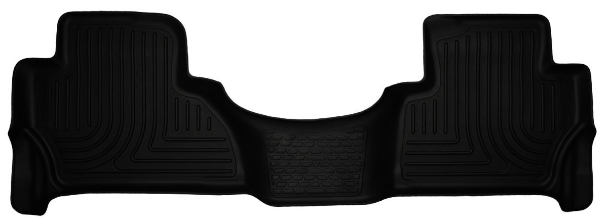 Husky Liners - Husky Liners 2nd Seat Floor Liner 2015 Cadillac Escalade-Black WeatherBeater 14111