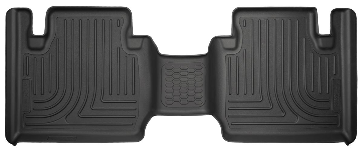 Husky Liners - Husky Liners 2nd Seat Floor Liner 12-15 Toyota Tacoma Access Cab-Black WeatherBeater 14941