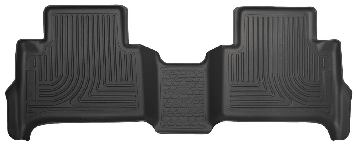 Husky Liners - Husky Liners 2nd Seat Floor Liner 2015 Colorado/Canyon Crew Cab-Black WeatherBeater 19111