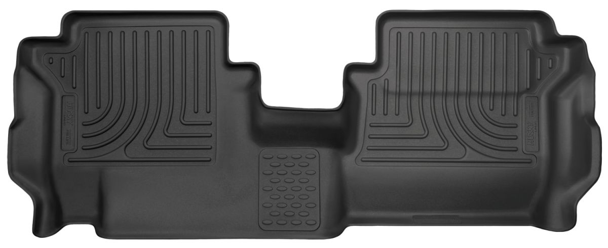 Husky Liners - Husky Liners 2nd Seat Floor Liner 14-15 Ford Transit Connect-Black WeatherBeater 19691