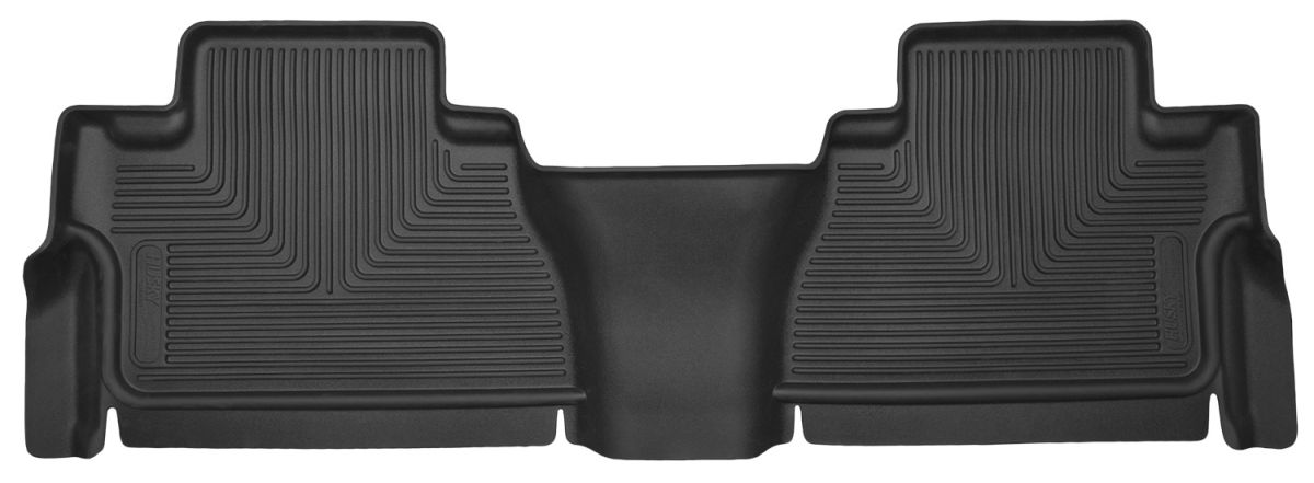 Husky Liners - Husky Liners 2nd Seat Floor Liner 14-15 Toyota Tundra Dbl/CrewMax Cab-Black X-Act Contour 53821