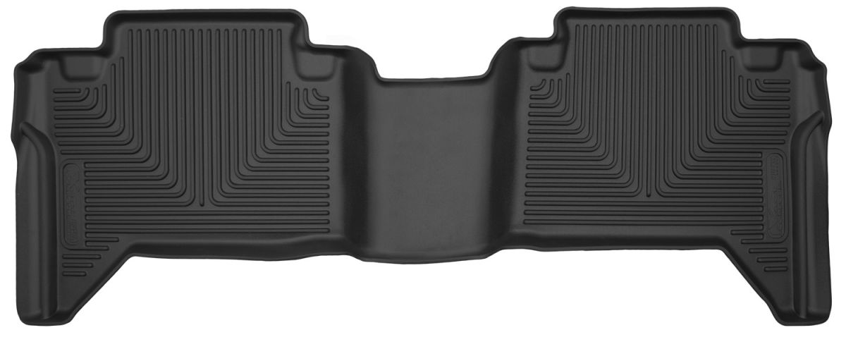 Husky Liners - Husky Liners 2nd Seat Floor Liner 05-15 Toyota Tacoma Dbl Cab-Black X-Act Contour 53801