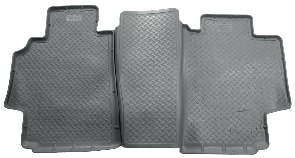 Husky Liners - Husky Liners 2nd Seat Floor Liner 98-02 Dodge Ram Quad Cab-Grey Classic Style 61712