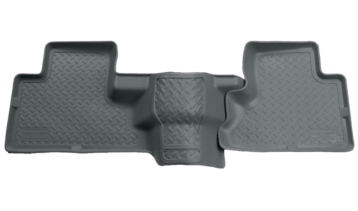 Husky Liners - Husky Liners 2nd Seat Floor Liner 02-09 5 & 7 Passenger W/O Rear Air-Grey Classic Style 62022