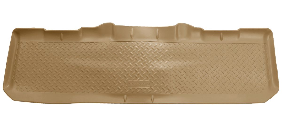 Husky Liners - Husky Liners 2nd Seat Floor Liner 99-07 F-250, F-350 Super Duty Crew Cab-Tan Classic Style 63813