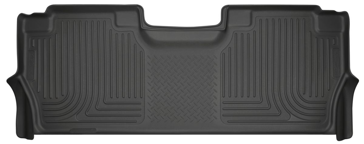 Husky Liners - Husky Liners 17-18 Ford F-250/F-350/F-450 Super Duty Vehicle Has Factory Storage Box 2nd Seat Floor Liner Black 14401