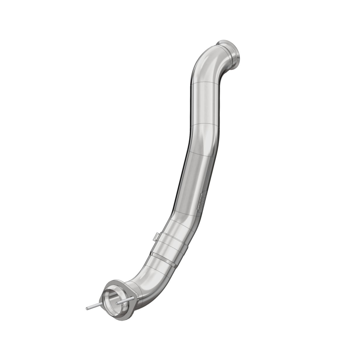 MBRP - MBRP Turbo Down Pipe For 08-10 Ford F250/350/450 6.4L Powerstroke Aluminized Steel EO Num. D-763-1 FALCA455