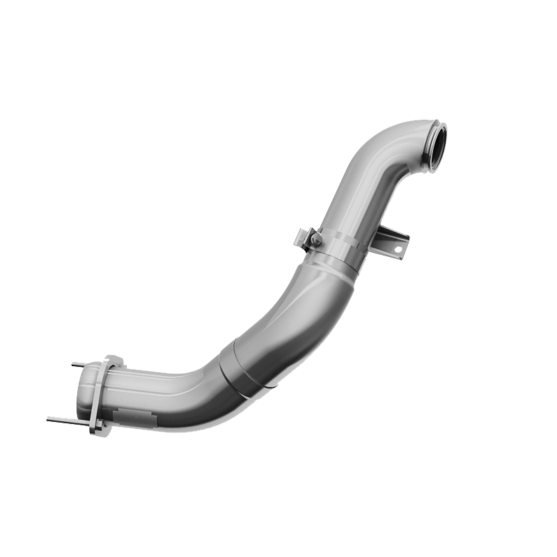 MBRP - MBRP 4 Inch Turbo Down Pipe Aluminized Steel For 11-15 Ford 6.7L Powerstroke FAL459