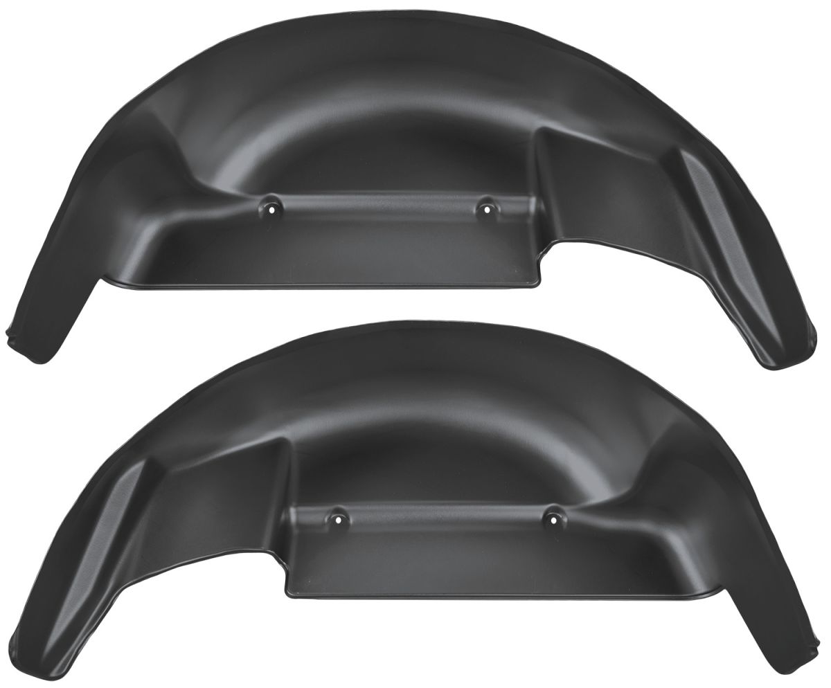 Husky Liners - Husky Liners Wheel Well Guards Rear 06-14 Ford F-150 Not Dually-Black 79101