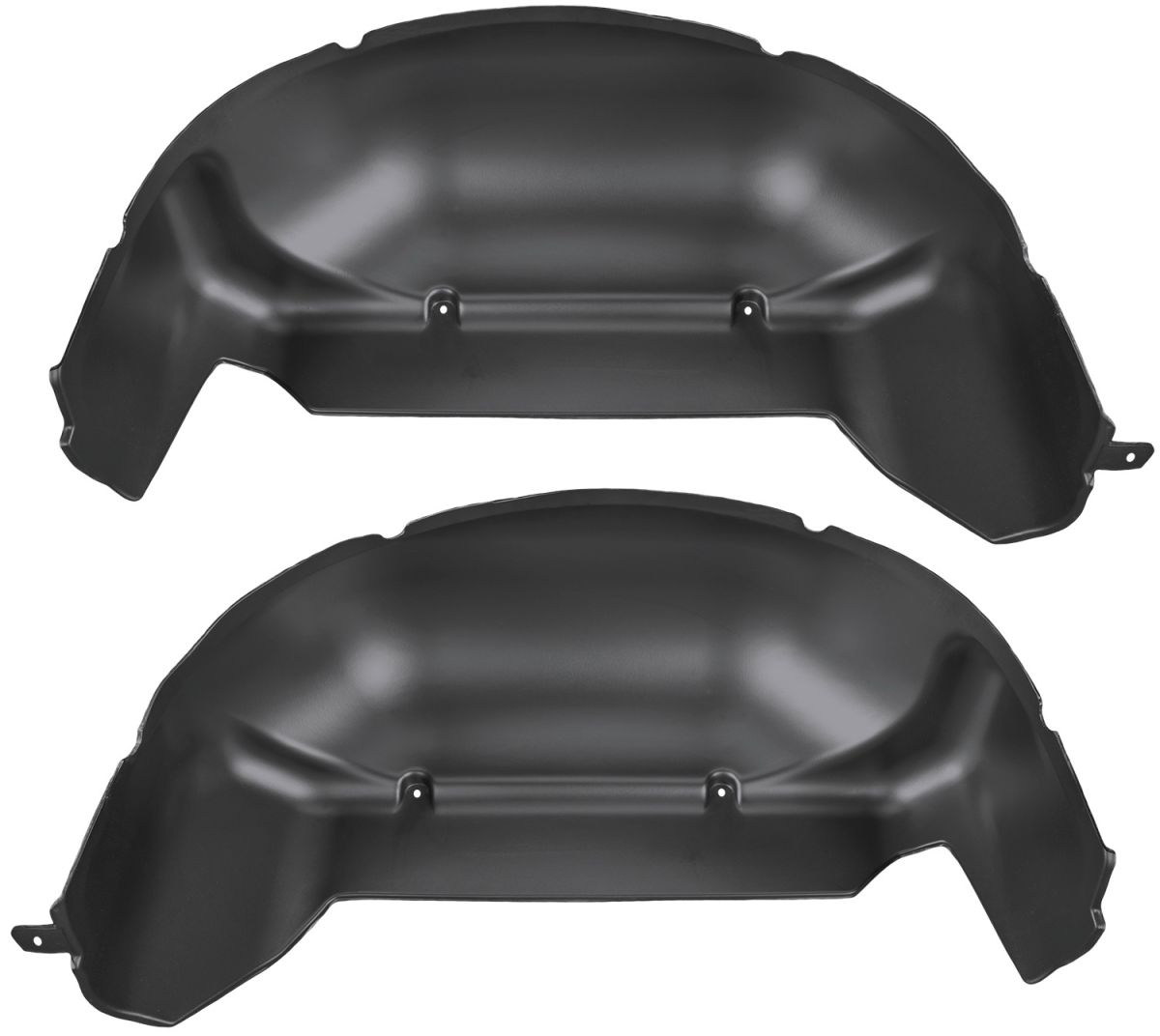 Husky Liners - Husky Liners Wheel Well Guards Rear 11-16 Ford F-250 Super Duty Not Dually-Black 79111