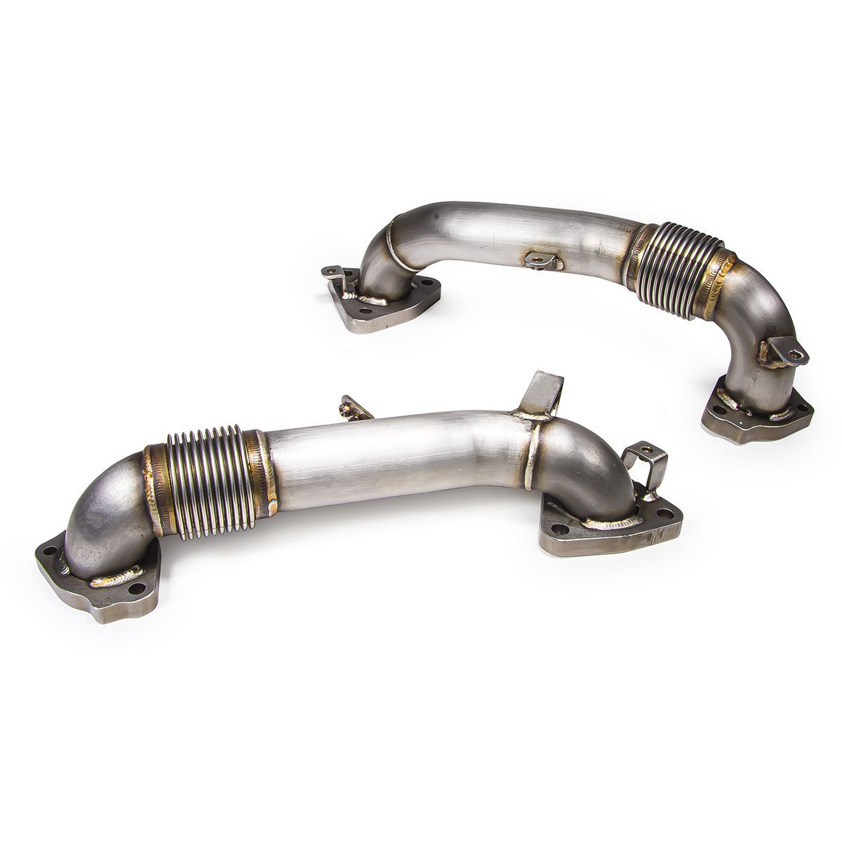 PPE - PPE OEM Length Replacement High Flow Up Pipes For 17-19 L5P Duramax