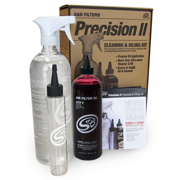 S&B - S&B Cleaning Kit For Precision II Cleaning and Oil Kit Red Oil Oiled 88-0008