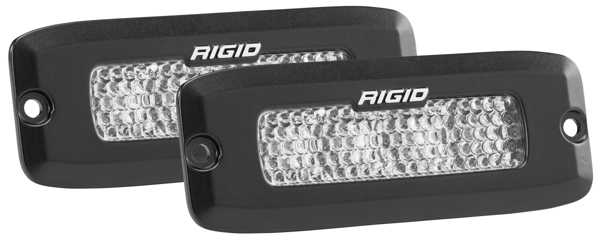 Rigid Industries - Rigid Industries Flood Diffused Backup Flush Mount Kit SR-Q Pro 980033