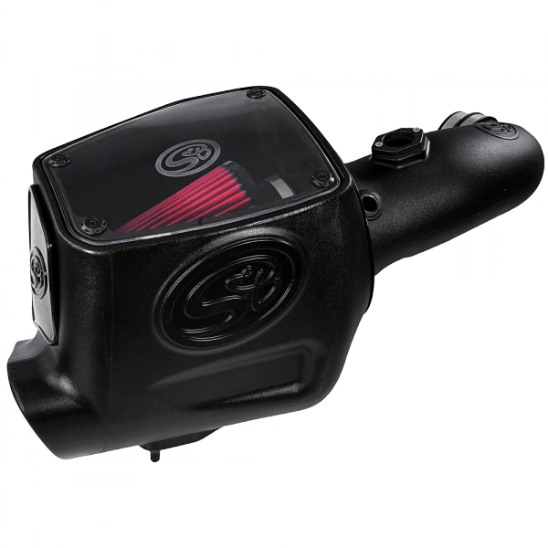 S&B - S&B Cold Air Intake For 08-10 Ford F250 F350 V8-6.4L Powerstroke Cotton Cleanable Red 75-5105