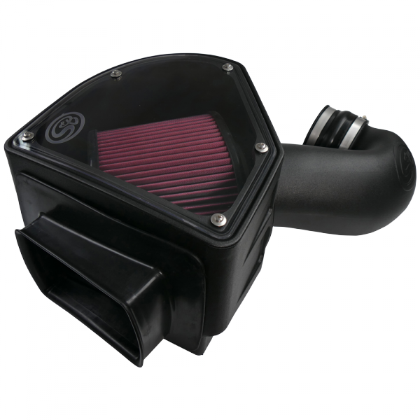 S&B - S&B Cold Air Intake For 94-02 Dodge Ram 2500 3500 5.9L Cummins Cotton Cleanable Red 75-5090