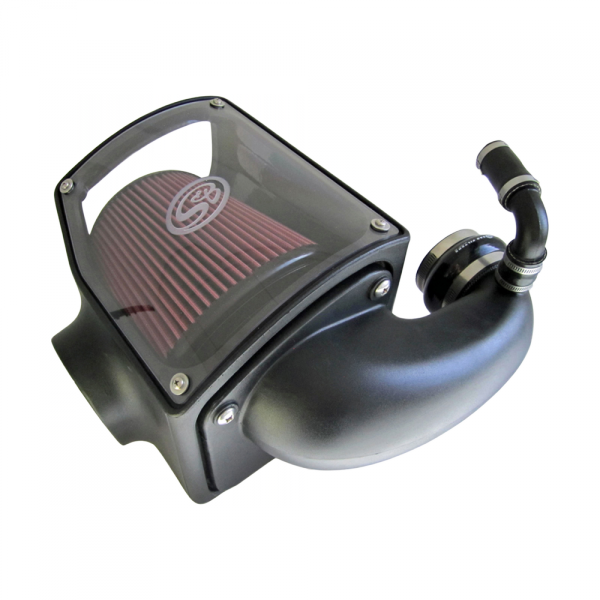 S&B - S&B Cold Air Intake For 92-00 GMC K-Series V8-6.5L Duramax Oiled Cotton Cleanable Red 75-5045