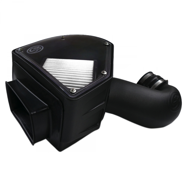 S&B - S&B Cold Air Intake For 94-02 Dodge Ram 2500 3500 5.9L Cummins Dry Extendable White 75-5090D