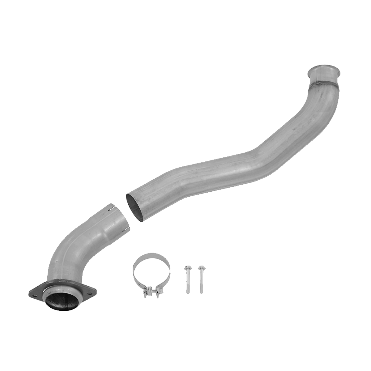 MBRP - MBRP Turbo Down Pipe Aluminized Steel For 08-10 Ford F250/350/450 6.4L Powerstroke FAL455