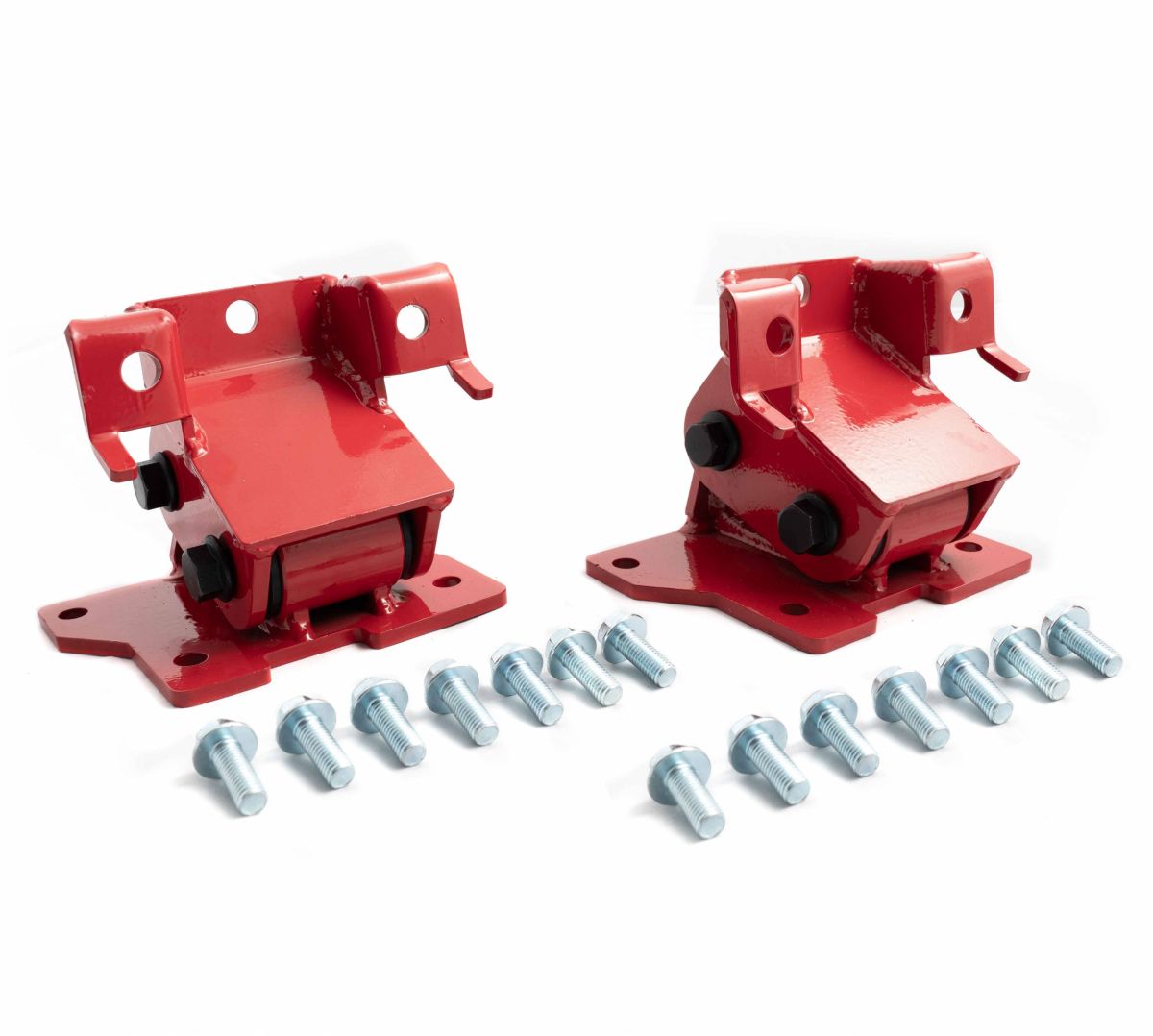 Rudy's Performance Parts - Rudy's High Performance Red Motor Mounts For 01-10 6.6 Duramax