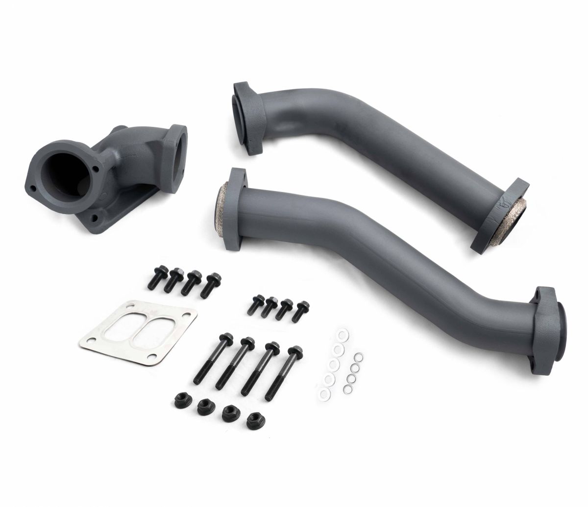 Rudy's Performance Parts - Rudy's High Temp Coated Up Pipe Kit For 94-97 Ford 7.3L Powerstroke Diesel OBS