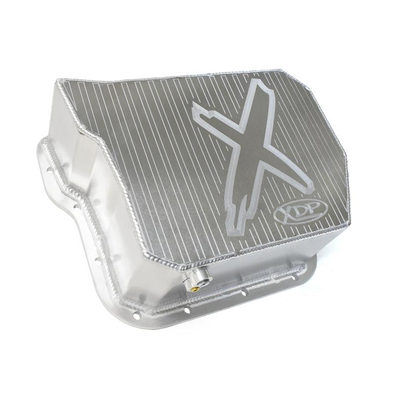 XDP - XDP X-TRA Deep Aluminum 47/48RE Transmission Pan For 89-07 5.9 Cummins