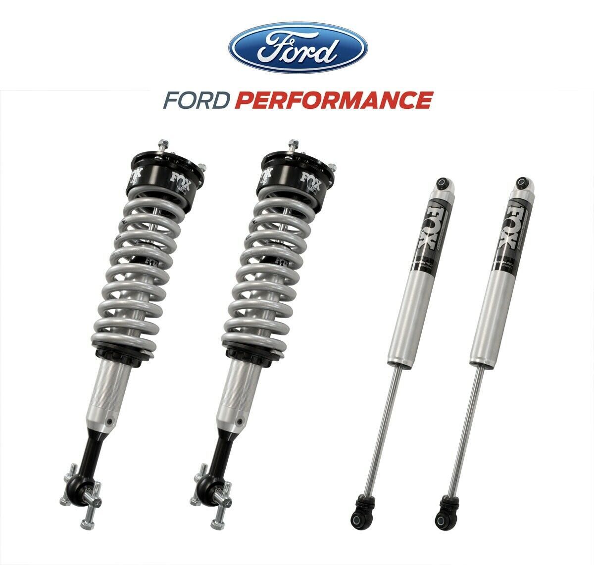 Ford Racing - Ford Performance Off Road Suspension 0-2" Leveling Kit & Shocks For 15-20 F-150 4WD