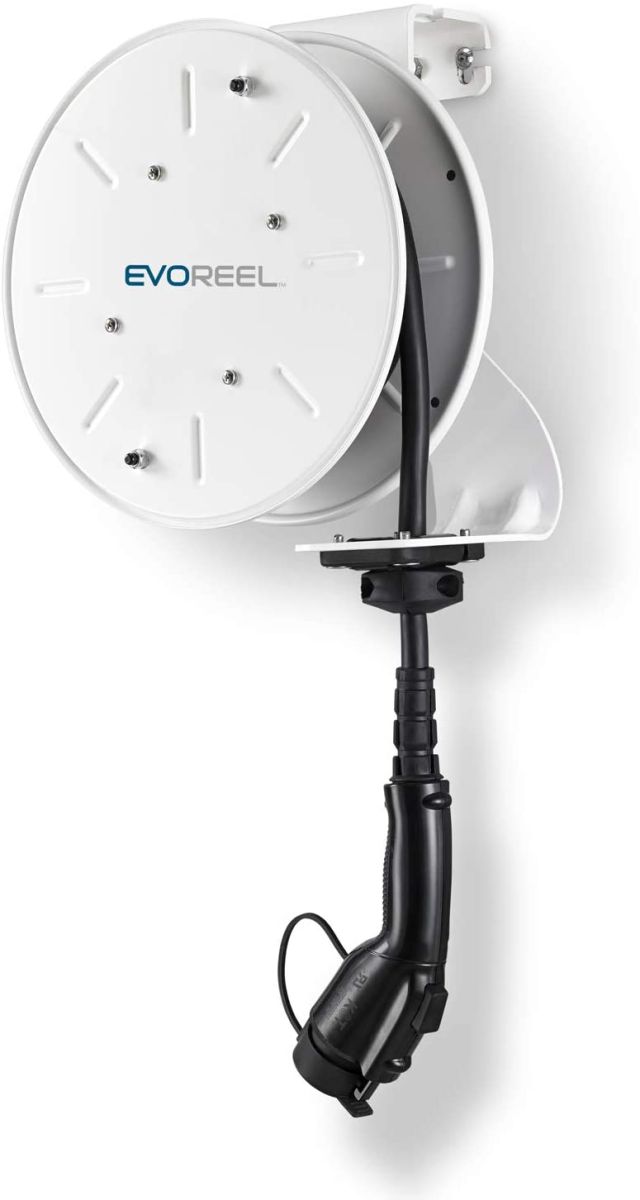 EvoCharge - EvoCharge Universal Wall/Ceiling Mount Cable Management Reel For EV Chargers