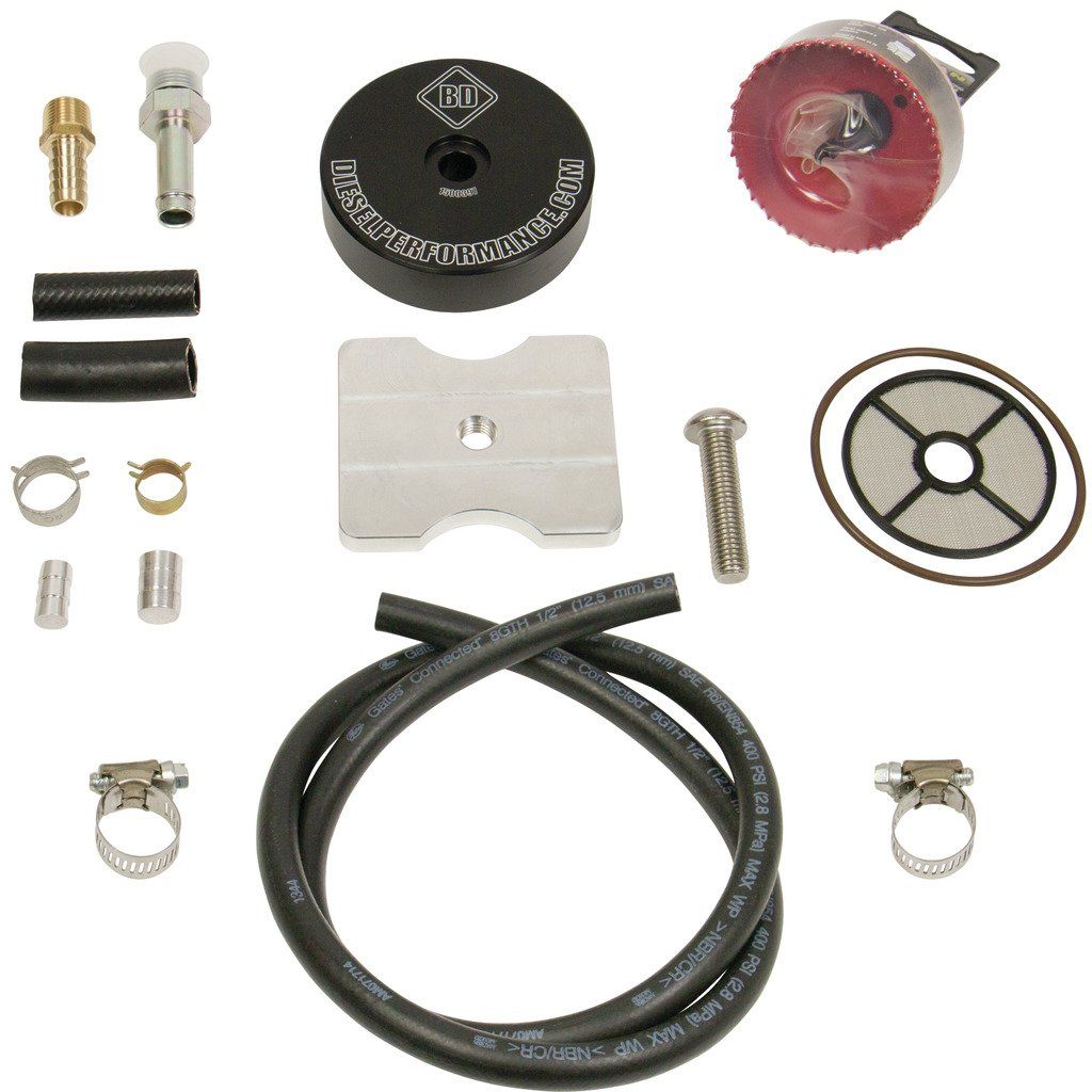 BD-Power - BD-Power Flow-Max Tank Sump Kit With 3" Hole Saw