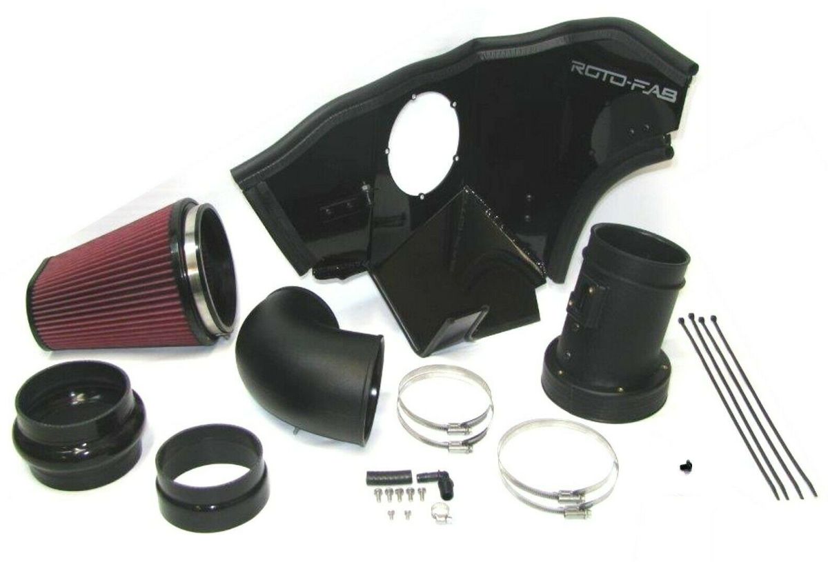 Roto-Fab - Roto-Fab Cold Air Intake Kit Oiled Filter For 2017-2021 Chevy Camaro ZL1