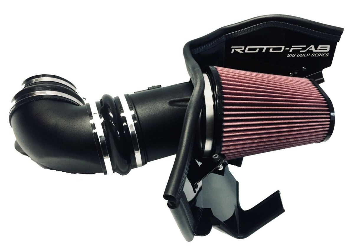 Roto-Fab - Roto-Fab BIG GULP Cold Air Intake Kit Oiled Filter For 2017-2021 Chevy Camaro ZL1