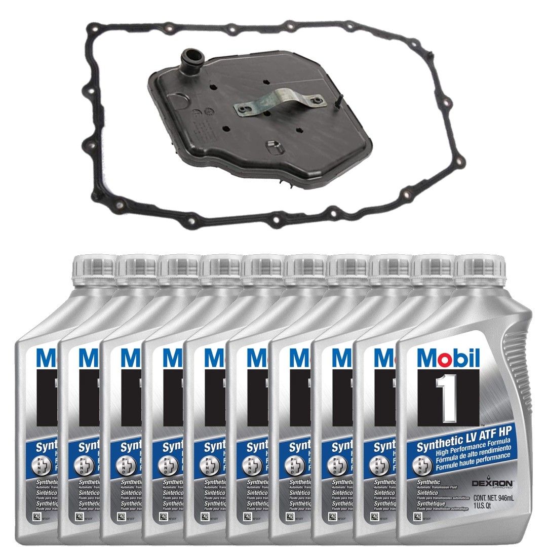 GM - ACDelco 8L90 Transmission Service Kit Mobil1 Fluid For 15+ Chevy/GMC Trucks/SUVs