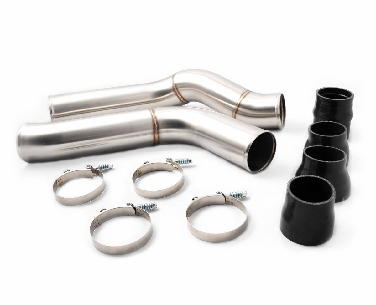 Rudy's Performance Parts - Rudy's 3.5" Polished Intercooler Pipe Kit For 2013-2018 Ram 6.7L Cummins Diesel