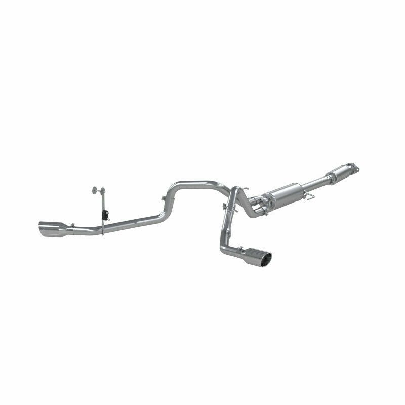 MBRP - MBRP Dual Side Exit Cat Back Exhaust System For 2021+ Ford F-150 2.7L 3.5L 5.0L