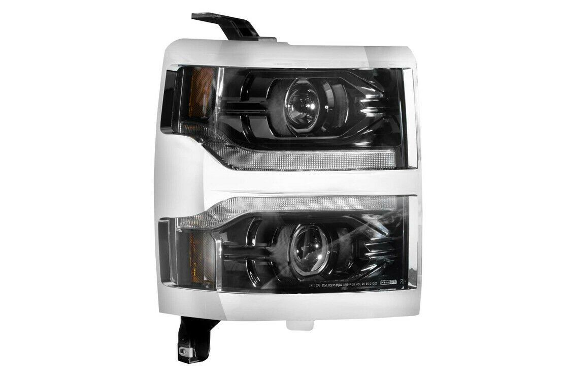 Morimoto - Morimoto XB LED Headlight Assemblies For 14-15 Chevy Silverado Chrome Trim Only