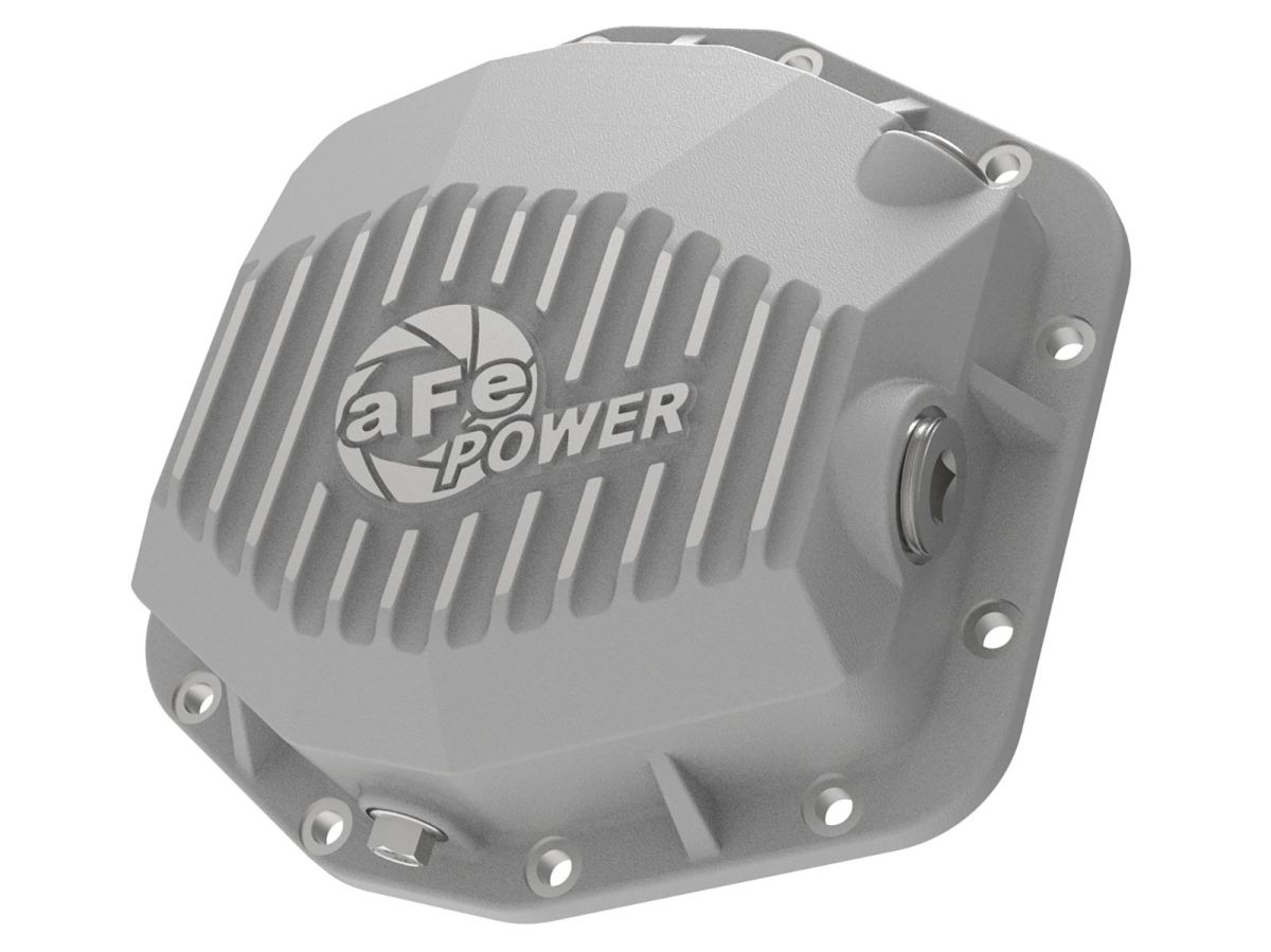 aFe Power - aFe Power Street Series Raw Rear Differential Cover w/ Machined Fins For 2021+ Ford Bronco