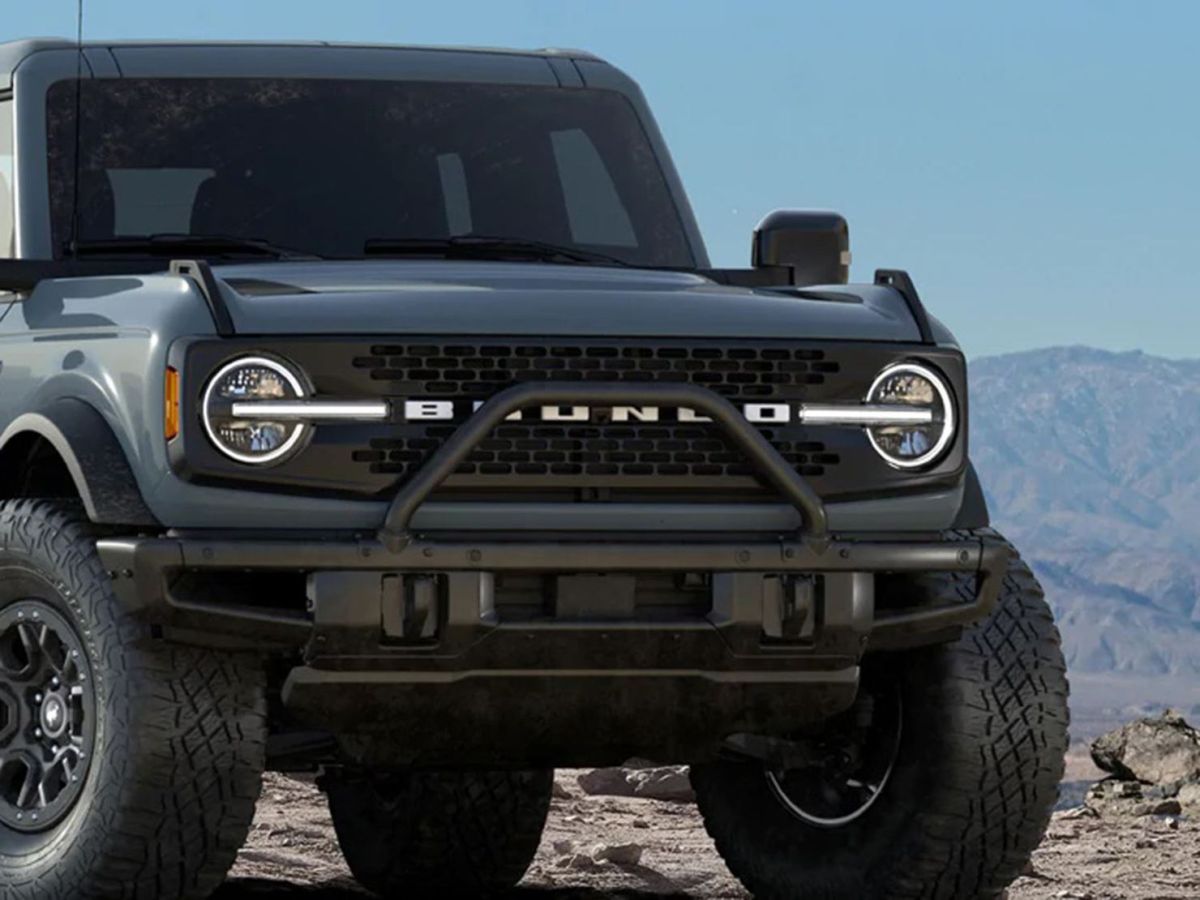 OEM Ford - OEM Ford Safari Bar Kit For 2021+ Bronco With Modular Front Bumper