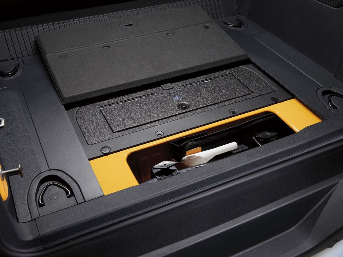 OEM Ford - OEM Ford Rear Under Floor In-Vehicle Combination Lock Gun Safe For 2021+ Bronco