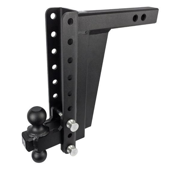 BulletProof Htiches - BulletProof Hitches Extreme Duty 2" Solid Shank 12" Drop/Rise 30,000 LBS Hitch