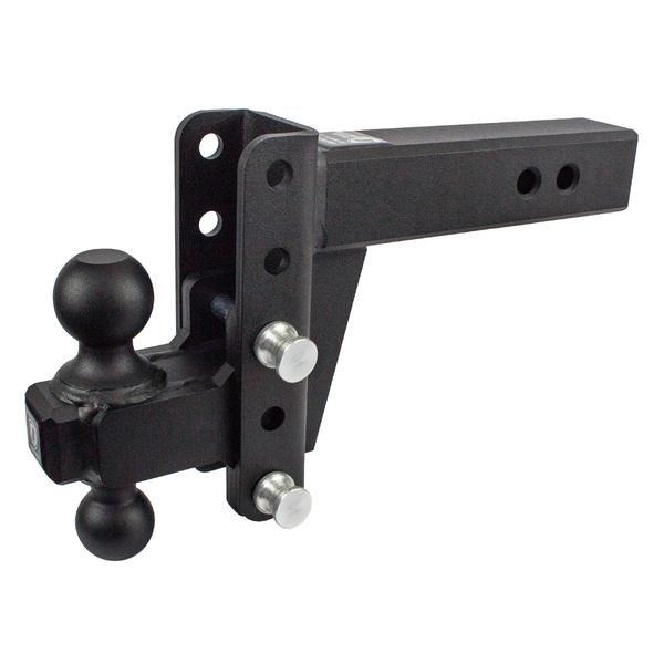 BulletProof Htiches - BulletProof Hitches Heavy Duty 2.5" Solid Shank 4" Drop/Rise 22,000 LBS Hitch