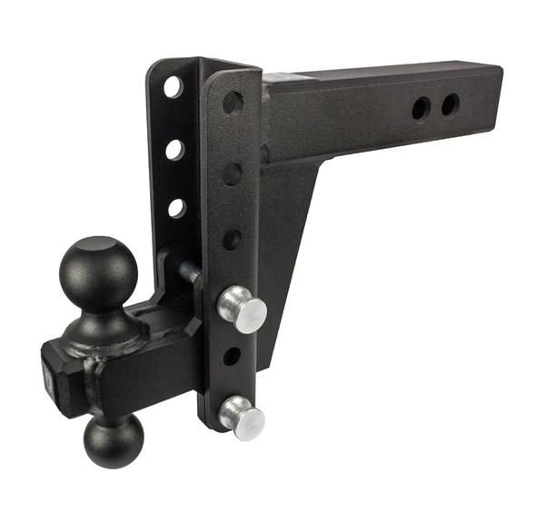 BulletProof Htiches - BulletProof Hitches Heavy Duty 2.5" Solid Shank 6" Drop/Rise 22,000 LBS Hitch
