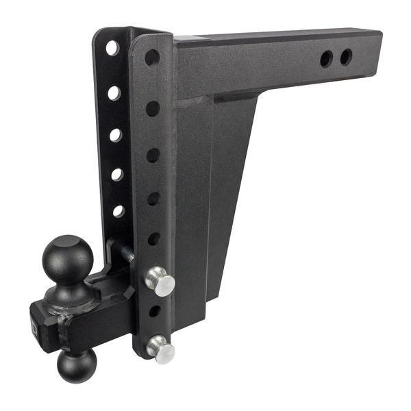 BulletProof Htiches - BulletProof Hitches Extreme Duty 2.5" Solid Shank 10" Drop/Rise 36,000 LBS Hitch