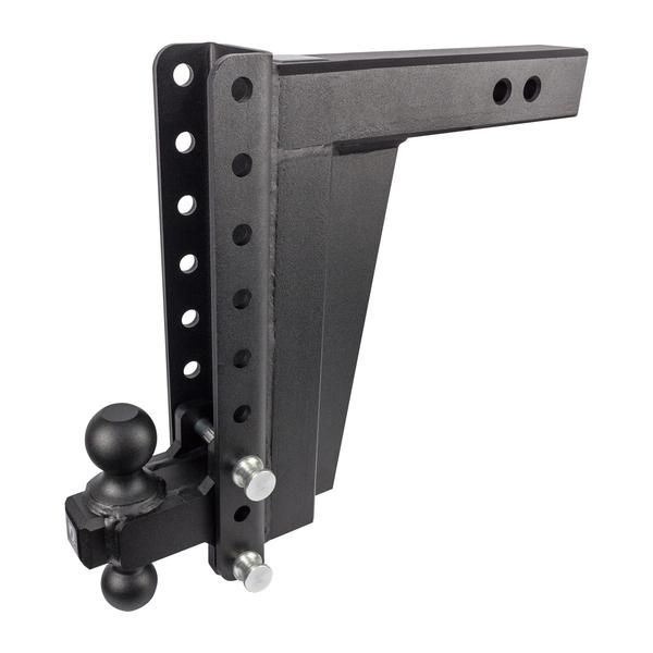 BulletProof Htiches - BulletProof Hitches Extreme Duty 2.5" Solid Shank 12" Drop/Rise 36,000 LBS Hitch
