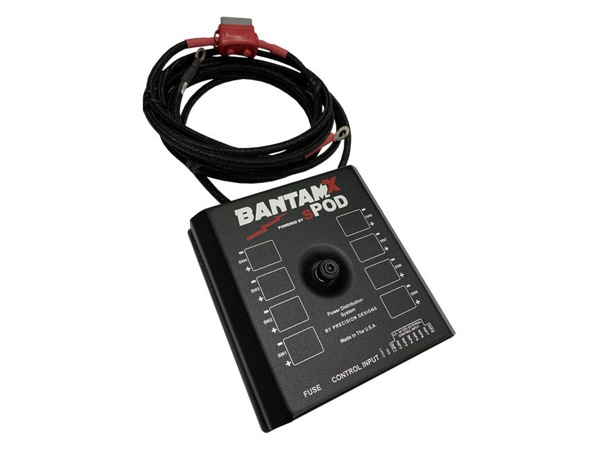 sPOD - sPOD BantamX Add-On PDM w/ 36" Battery Cables